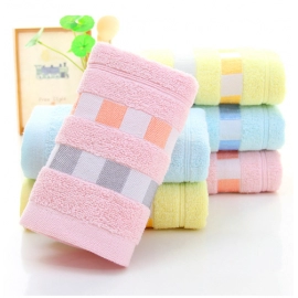 Cotton Towel Supermarket Shopping Mall Enterprise Face Towel Embroidery Gift Advertising Gift