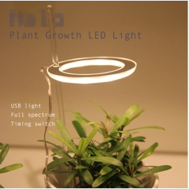 Plant lamp growth lamp led full spectrum imitation of the sun indoor domestic flower irradiation meat fill lamp
