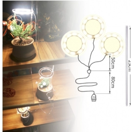 Plant lamp growth lamp led full spectrum imitation of the sun indoor domestic flower irradiation meat fill lamp