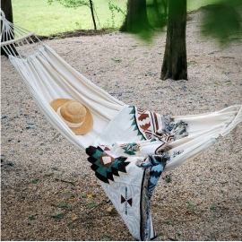 Hammock outdoor swing summer camping anti-rollover household indoor single and double adult dormitory dormitory children hanging chair